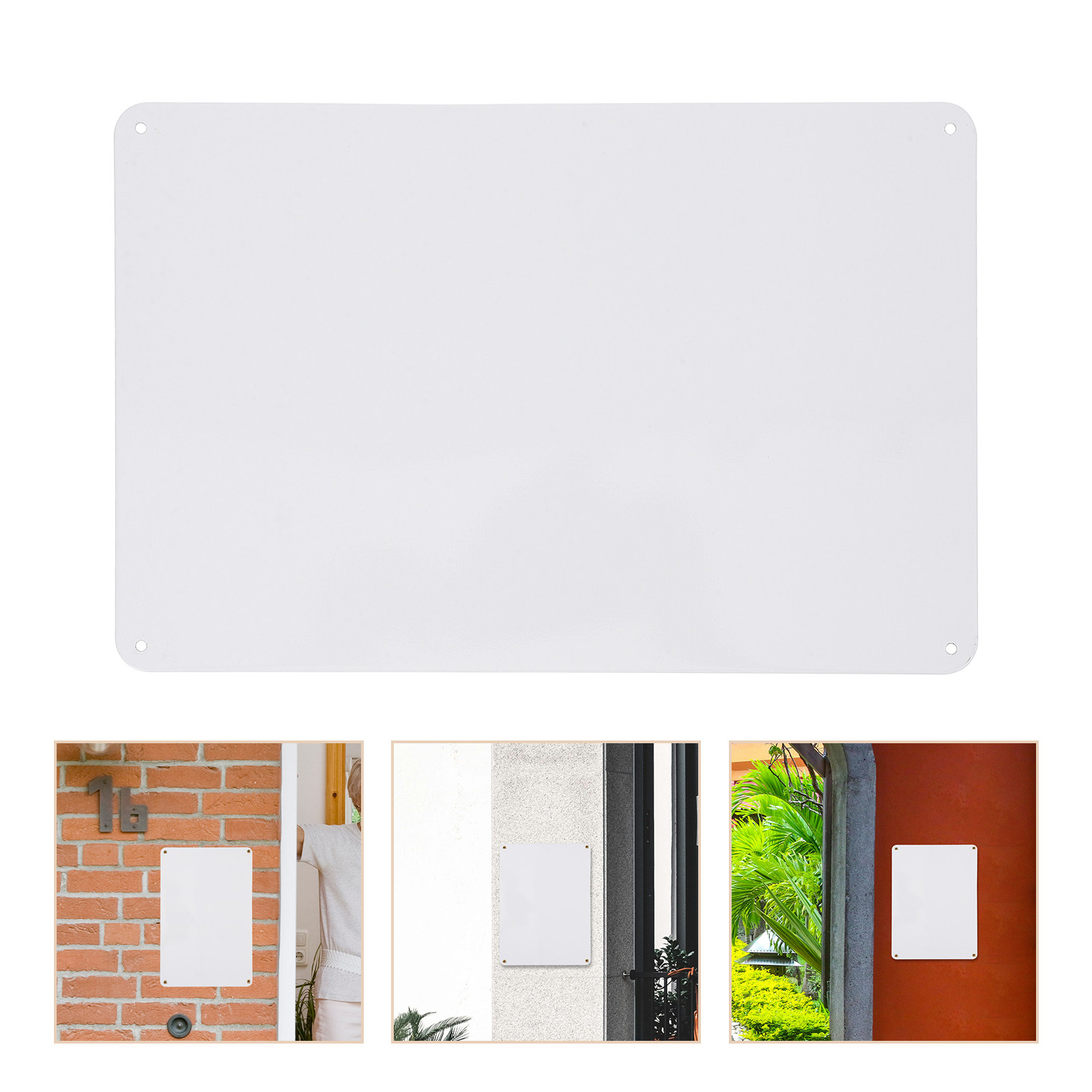 2 Pièces Plaques Métalliques V - Yard Sign Blank avis et prix