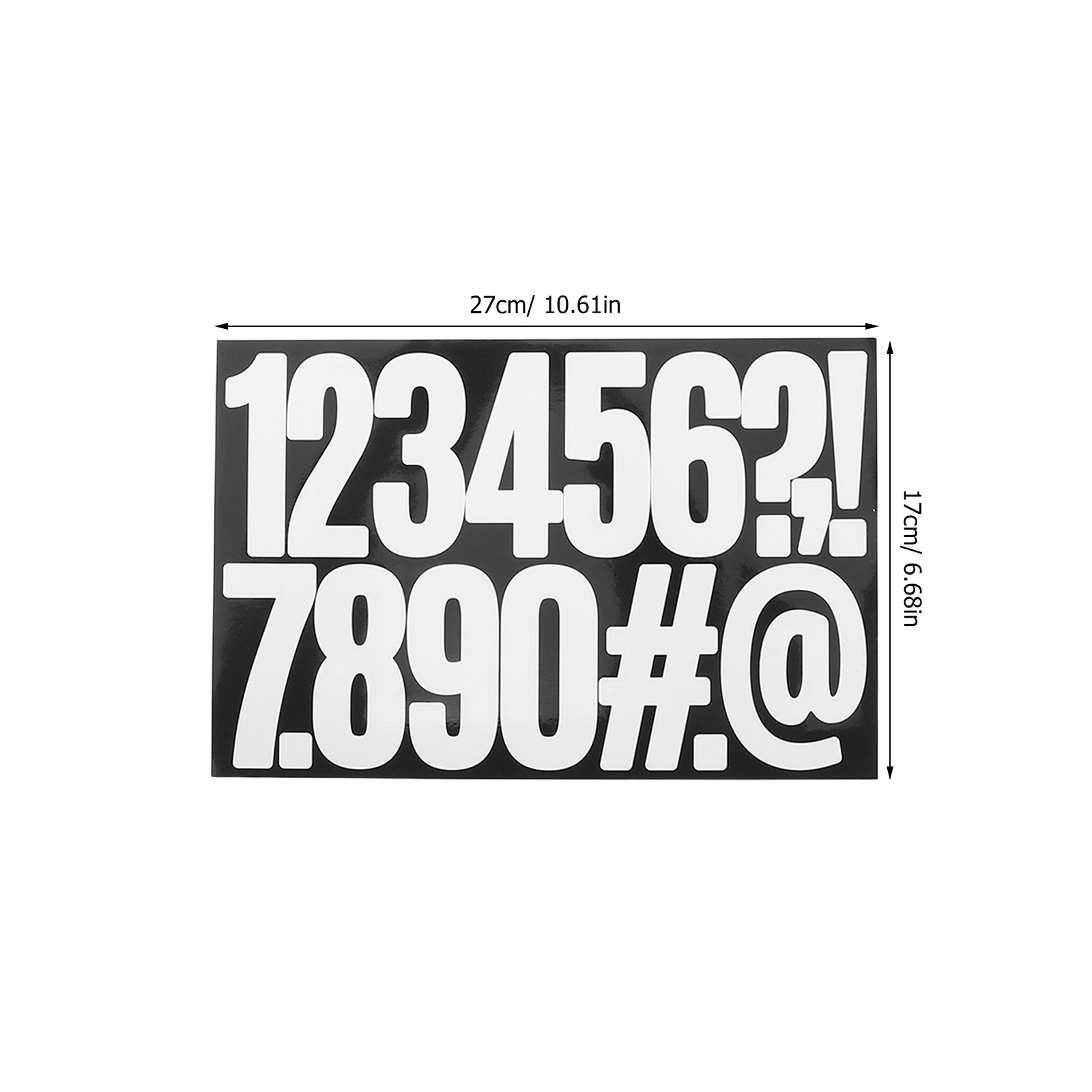 15 feuilles d'autocollants let - Yard Sign Blank avis et prix