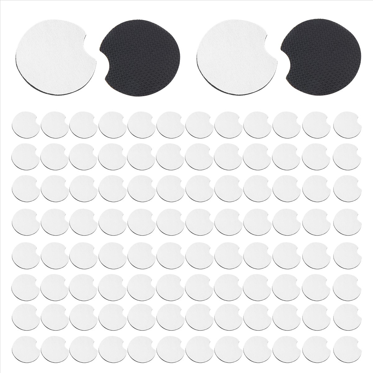 AA83 100 pièces de sous-verres - Coaster Sublimation Blank avis et prix