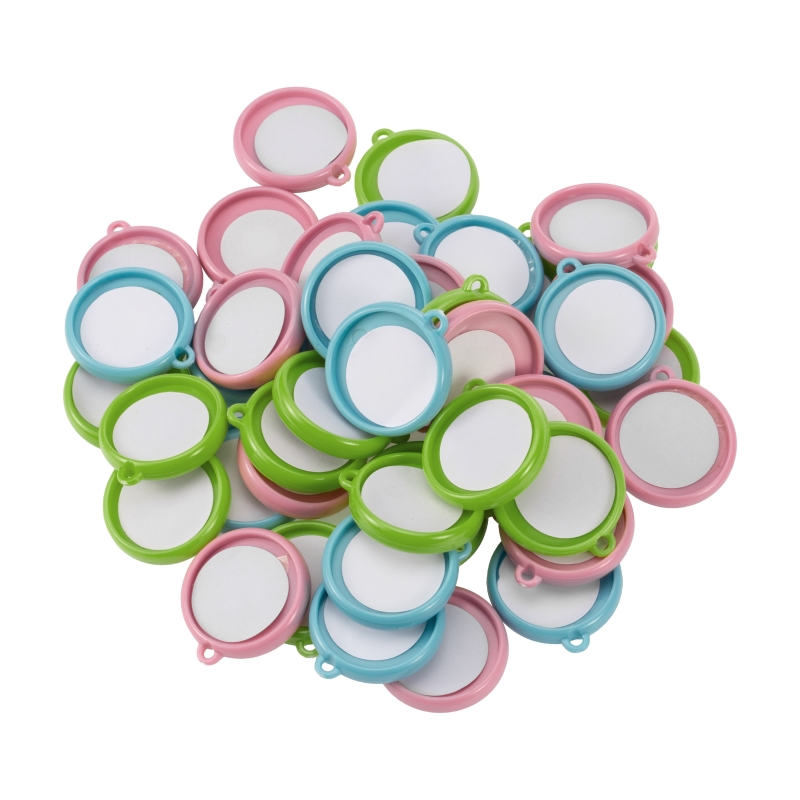 Lot de 50 pièces de composants - Button Badge Blank avis et prix