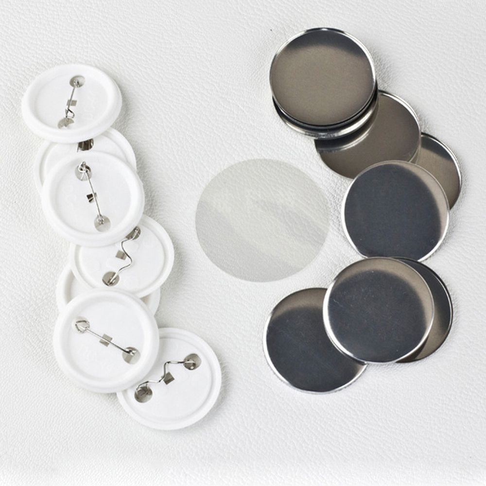 Danemark ge vierge en plastiqu - Button Badge Blank avis et prix